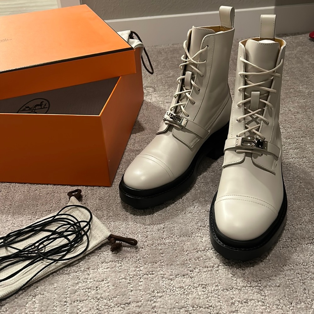 Hermes Funk Combat Boots 🔥